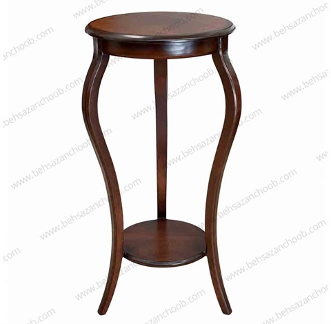 میز تلفن چوبی سه پایه بلند 365